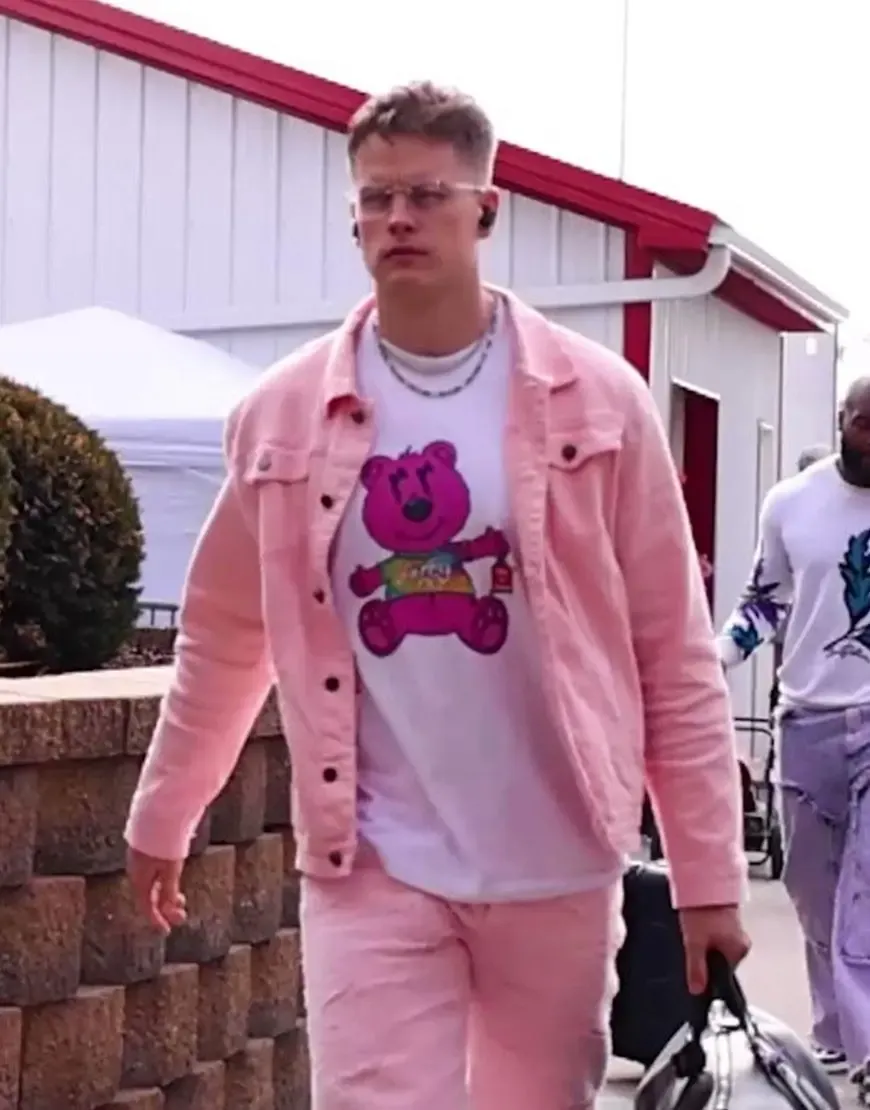 Cincinnati-Bengals-Joe-Burrow-Pink-Jacket.webp