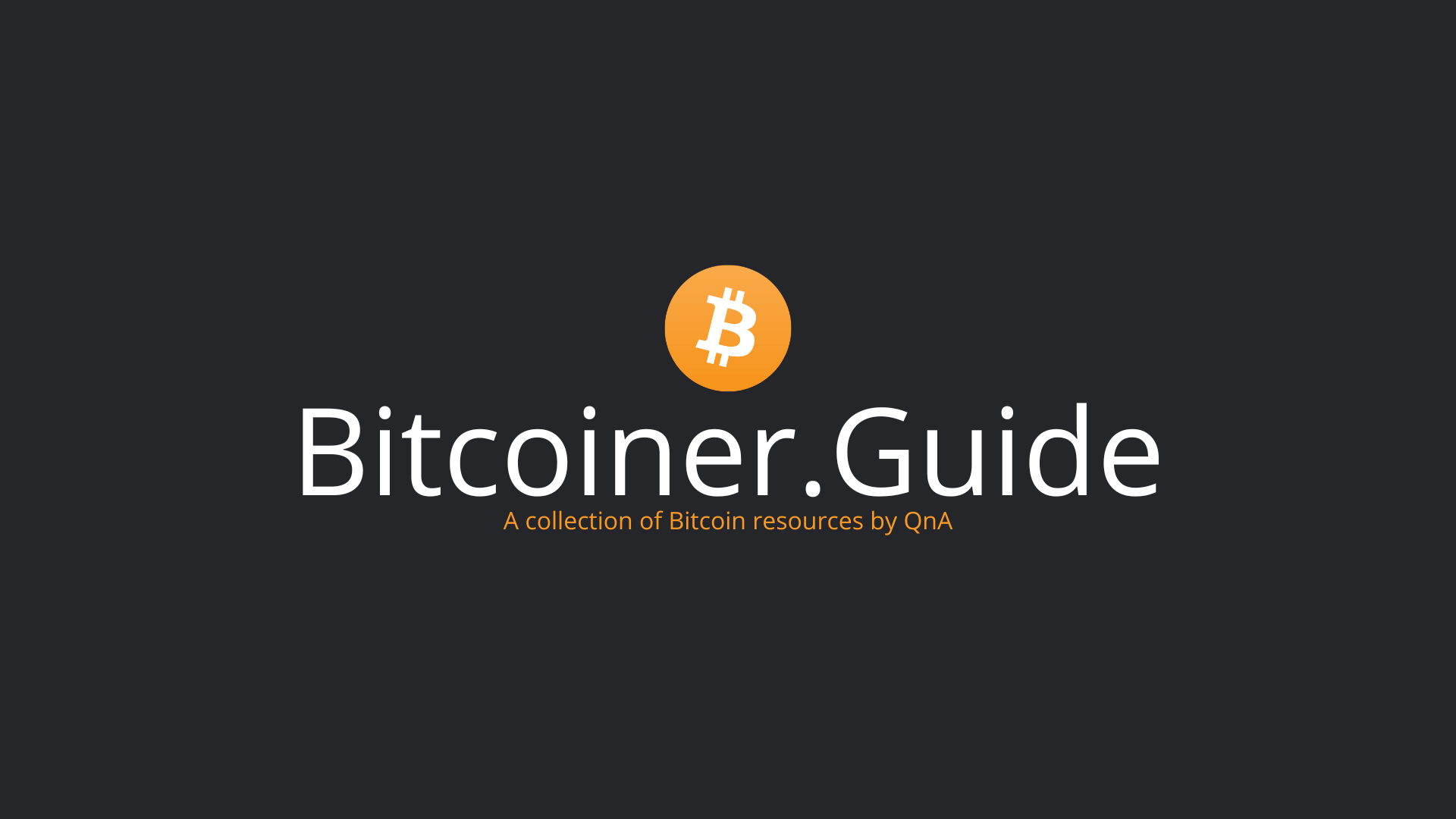 bitcoiner.guide